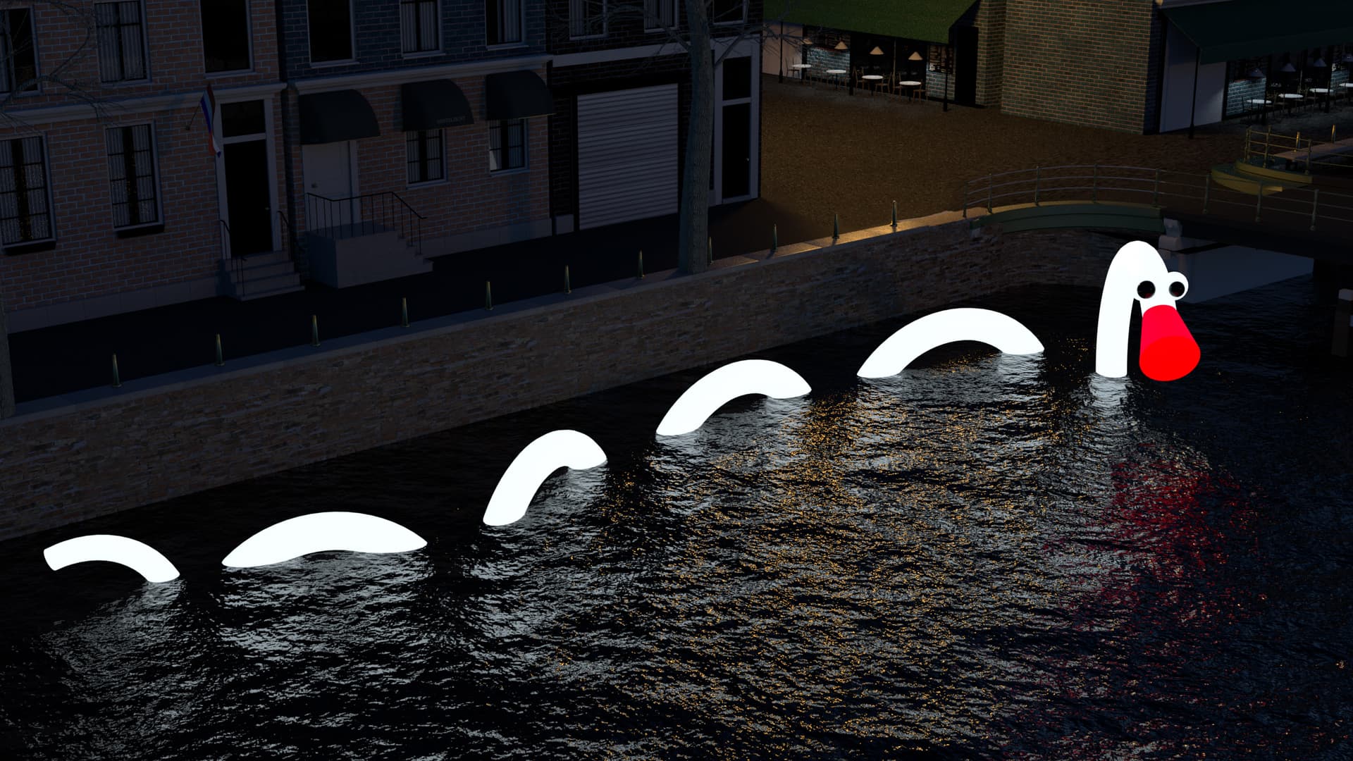 The Amsterdam Canal Dragon