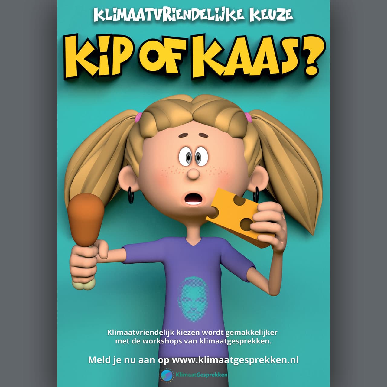 Klimaatgesprekken Flyer