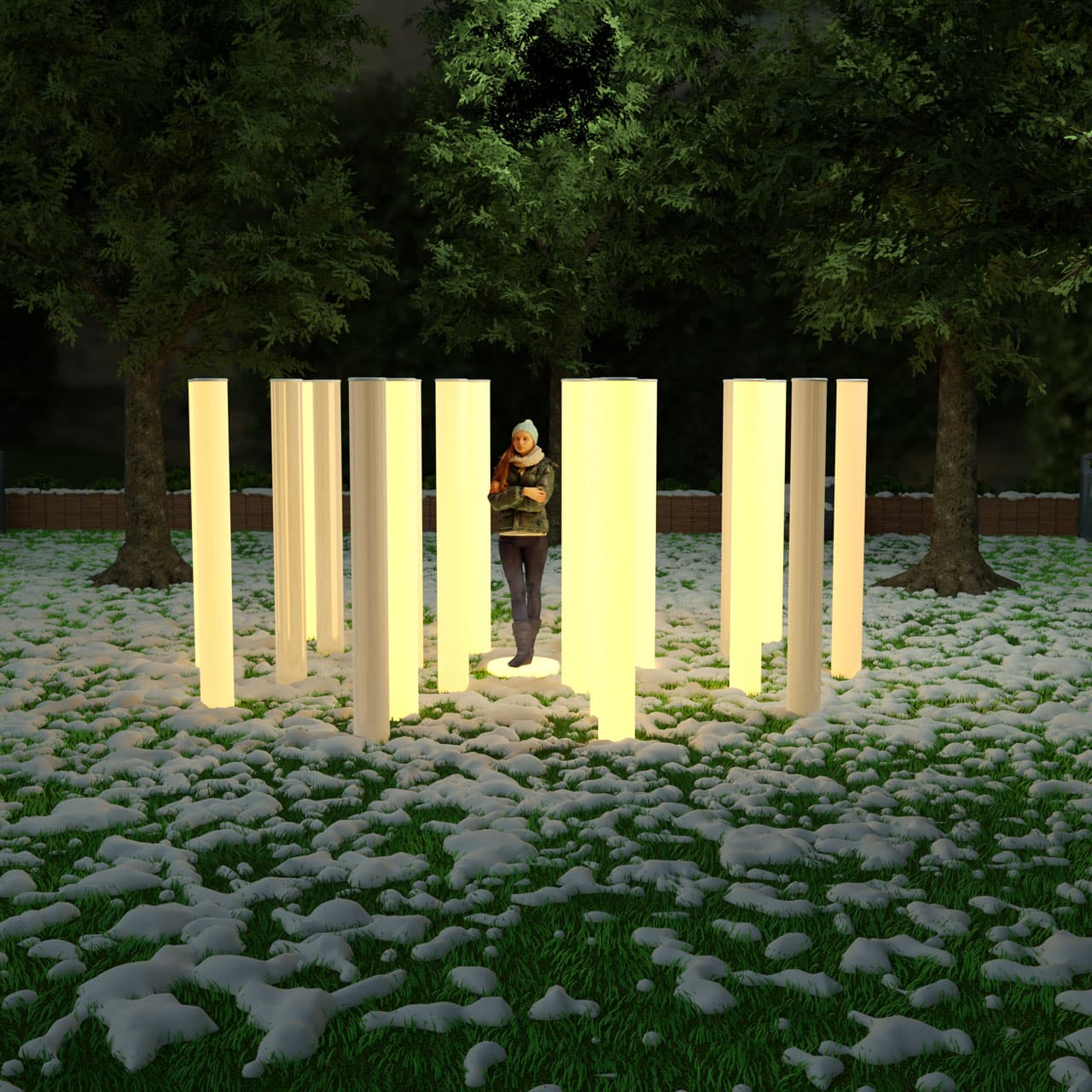 UnU Installation for Amsterdam Light Festival